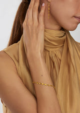 18kt Gold Posy Drop Earrings