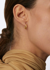 18kt Gold Small Hoops