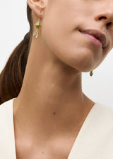18kt Gold Birds Lament Double Drop Colette Set Earrings