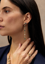 18kt Gold The Middle Path Spinel Classic Studs