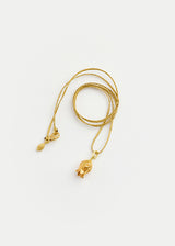 18kt Gold Bethlehem Pomegranate Pendant on Cord product image 1