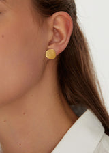 18kt Gold Vermeil PSTM Afghanistan Nosheen Studs