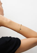 18kt Gold Indigo Mixed Stones Drop Bracelet