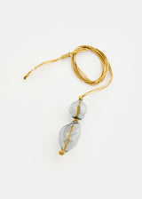 Azaz Grey Glass Twist Bubble Cluster on Cord Product Image 2