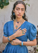 18kt Gold Vermeil PSTM Afghanistan Marina Ring