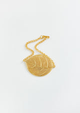 18kt Colombian Gold Filigree Leaf Chinesca Chain Bracelet