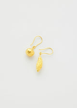 18kt Gold PSTM Myanmar Earths Cornucopia Earrings