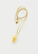 18kt Gold PSTM Myanmar Earths Cornucopia Banana Pendant