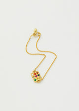 18kt Gold Baby Navaratna Bracelet