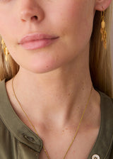 18kt Gold Bethlehem Multi Zaytun Leaf Earrings