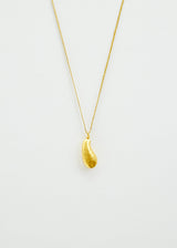 18kt Colombian Gold Avocado Pendant on Cord