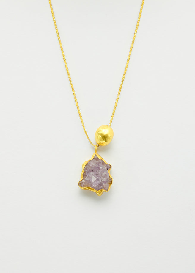 【PIPPA SMALL】18-karat gold, cord and quartz ネックレス PIPPA SMALL 18-karat gold and cord necklace | NET-A-PORTER