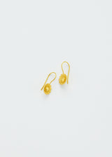 18kt Gold Sunflower Earrings