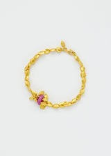 18kt Gold Garden of Eden Rough Ruby Bracelet