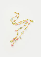 18kt Gold Hanabi Mixed Stones Necklace