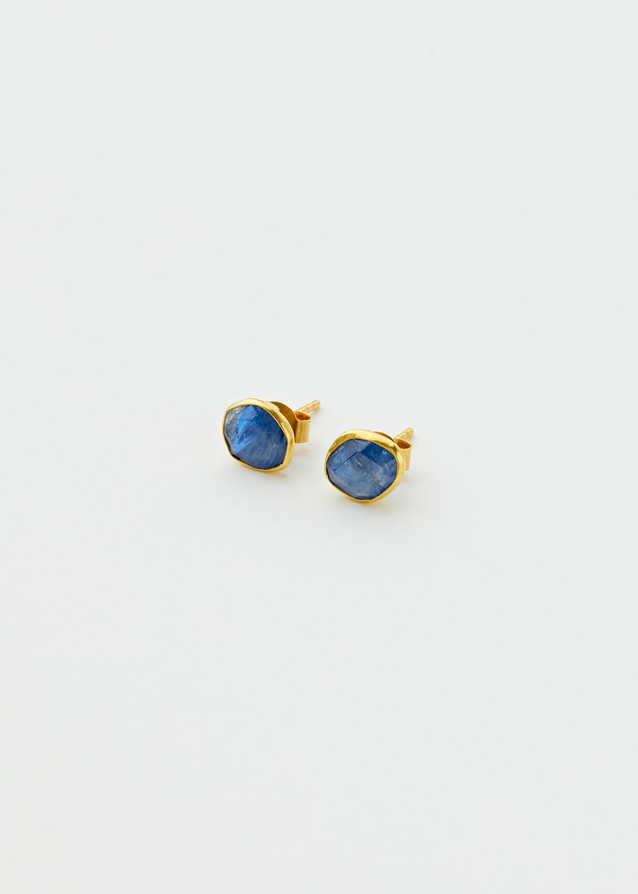 Delicate Fringe Stud Earring, Gold - Boutique 44