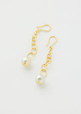 18kt Gold PSTM Myanmar Moonlight Link Earrings