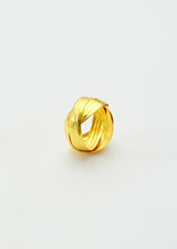 18kt Gold PSTM Myanmar Palm Leaf Ring