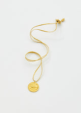 18kt Gold Scorpio Horoscope Pendant on Cord