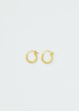 18kt Gold Small Hoops