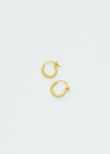 18kt Gold Small Hoops