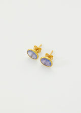 18kt Gold Tanzanite Classic Studs