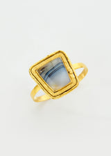 18kt Gold Vermeil PSTM Afghanistan Agate Monisa Cuff