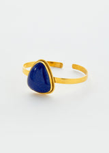 18kt Gold Vermeil PSTM Afghanistan Lapis Mahwash Cuff