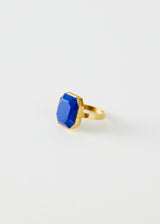 18kt Gold Vermeil PSTM Afghanistan Lapis Suhulat Ring