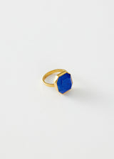 18kt Gold Vermeil PSTM Afghanistan Lapis Suhulat Ring