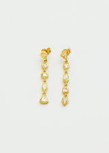 18kt Gold Helios Diamonds Five Drop Earrings