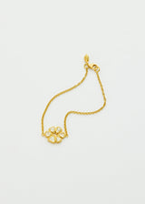 18kt Gold Helios Diamond Flower Cluster Bracelet