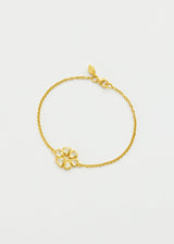 18kt Gold Helios Diamond Flower Cluster Bracelet