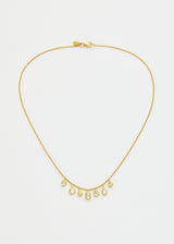 18kt Gold Helios Diamond Fringe Necklace