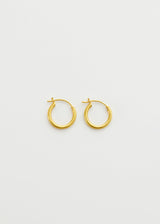 18kt Gold Medium Hoops