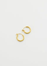 18kt Gold Medium Hoops