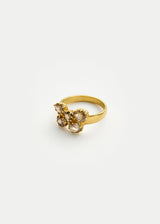18kt Gold Cupid's Arrow Diamond Scatter Ring