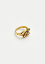 18kt Gold Cupid's Arrow Diamond Scatter Ring