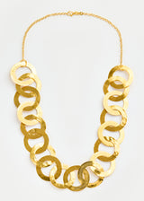 18kt Gold Vermeil PSTM Afghanistan Mughol Chain Necklace