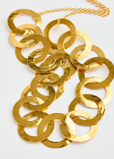 18kt Gold Vermeil PSTM Afghanistan Mughol Chain Necklace