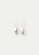 Sterling Silver PSTM Afghanistan Moon Pebbles Small Single Drop Earrings