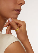 18kt Gold Posy Eternity Ring