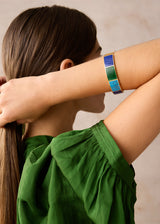 18kt Gold Vermeil PSTM Afghanistan Shadmehr Bangle