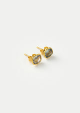 18kt Gold The Middle Path Spinel Classic Studs