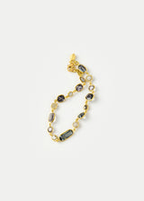 18kt Gold The Middle Path Spinel & Diamond Full Stone Bracelet