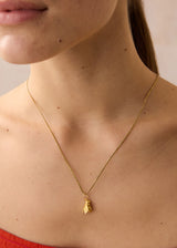 18kt Gold PSTM Myanmar Bee Pendant on Cord