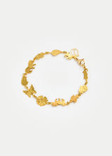 18kt Gold PSTM Myanmar Tender Greens Animal Bracelet
