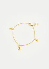 18kt Gold PSTM Myanmar Tiny Fish Bracelet
