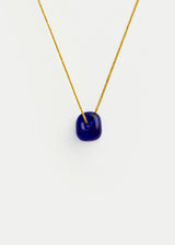 Azaz Dark Blue Glass Bead on Cord