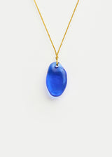 Azaz Light Blue Glass Bead on Cord